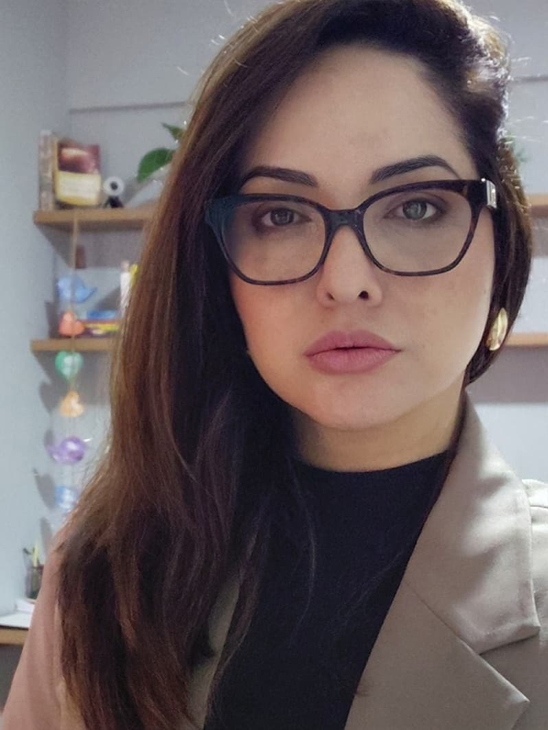 Retrato de Mayra Matsuura
